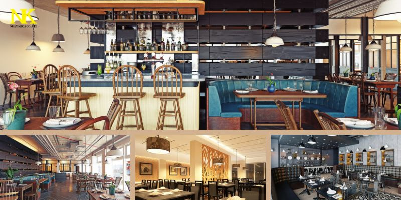 Các Phong Cách Thiết Kế Nội Thất Nhà Hàng