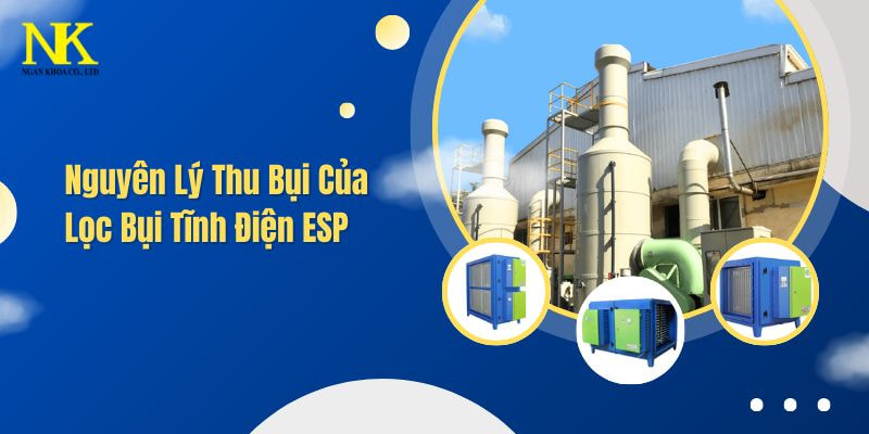 Nguyên Lý Thu Bụi Của Lọc Bụi Tĩnh Điện ESP