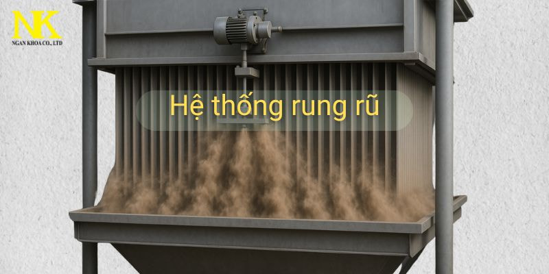 Cấu tạo của hệ thống lọc bụi tĩnh điện