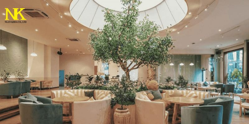 decor quán cà phê