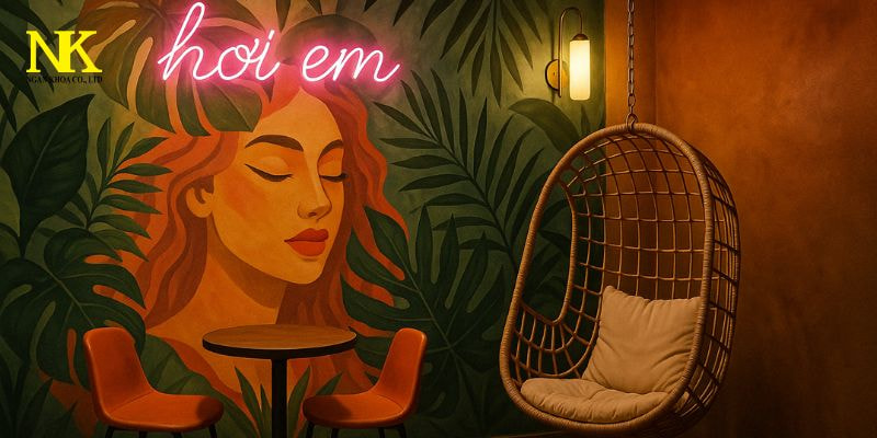 cảnh quán cà phê đẹp