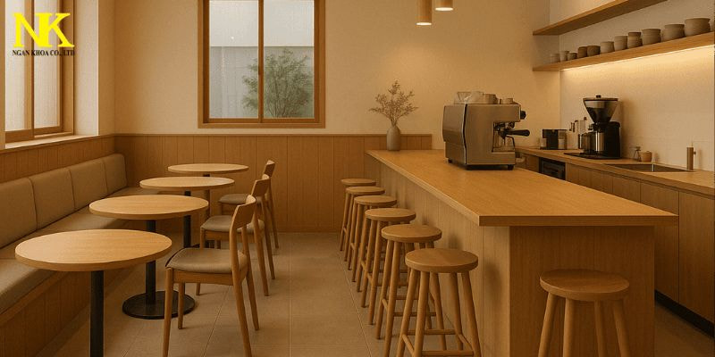 cảnh quán cà phê đẹp