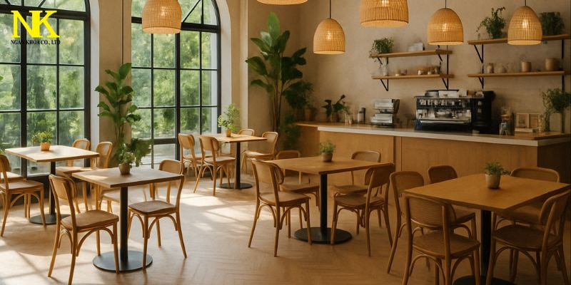 cảnh quán cà phê đẹp