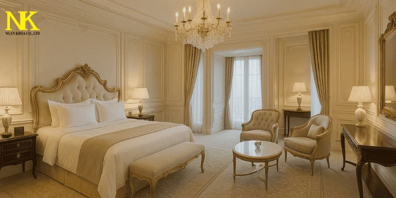 các phong cách thiết kế nội thất khách sạn