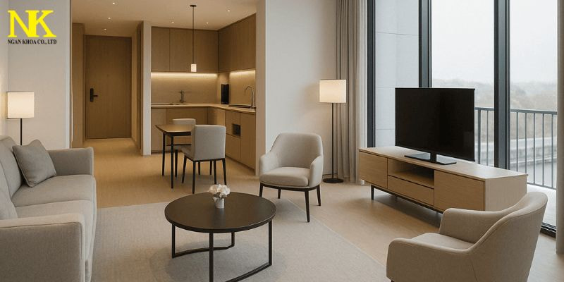 các phong cách thiết kế nội thất khách sạn