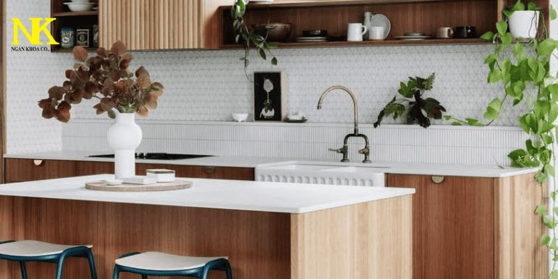 phòng bếp đơn giản