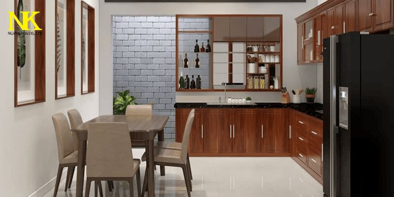 phòng bếp đơn giản