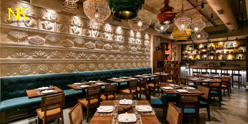Hình ảnh nhà hàng sang trọng