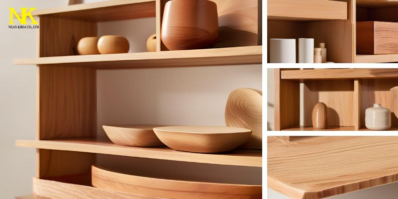kệ gỗ trang trí