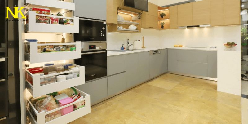 không gian bếp đẹp