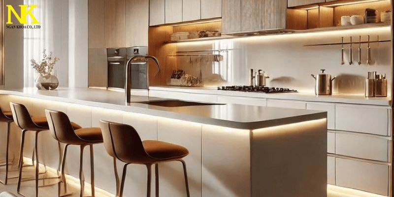 nhà bếp hiện đại