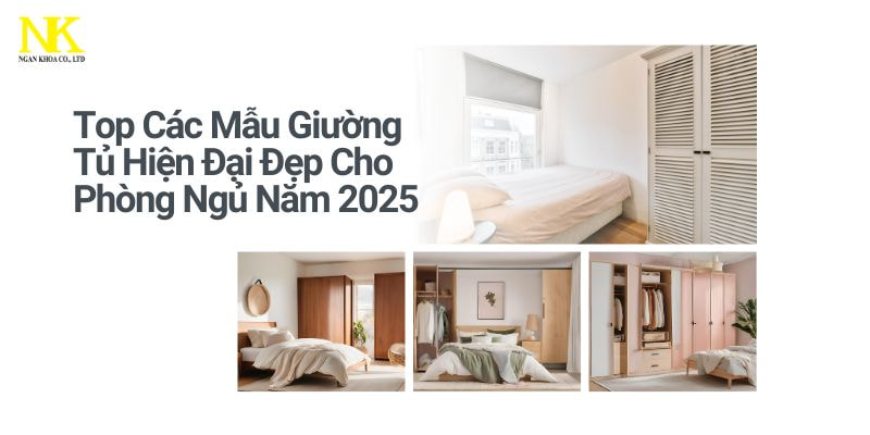 mẫu giường tủ hiện đại